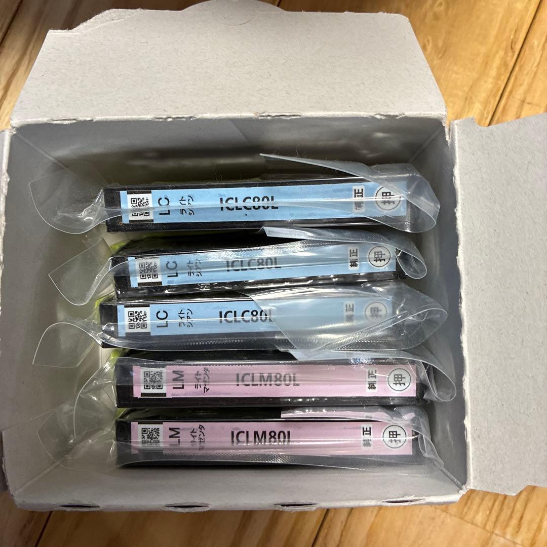 EPSONプリンター本体（ジャンク品）インク（新品）セット