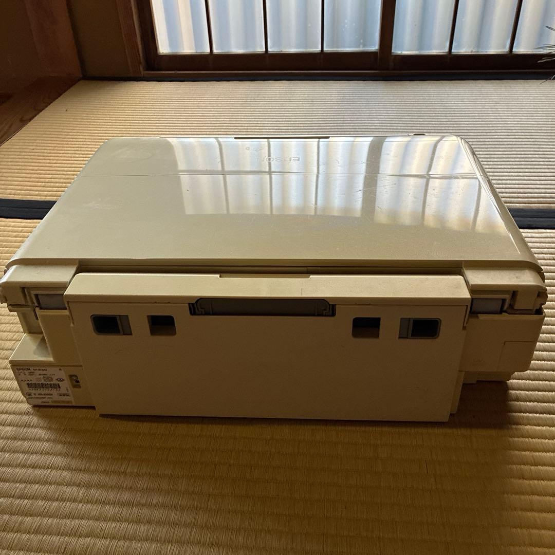 EPSONプリンター本体（ジャンク品）インク（新品）セット
