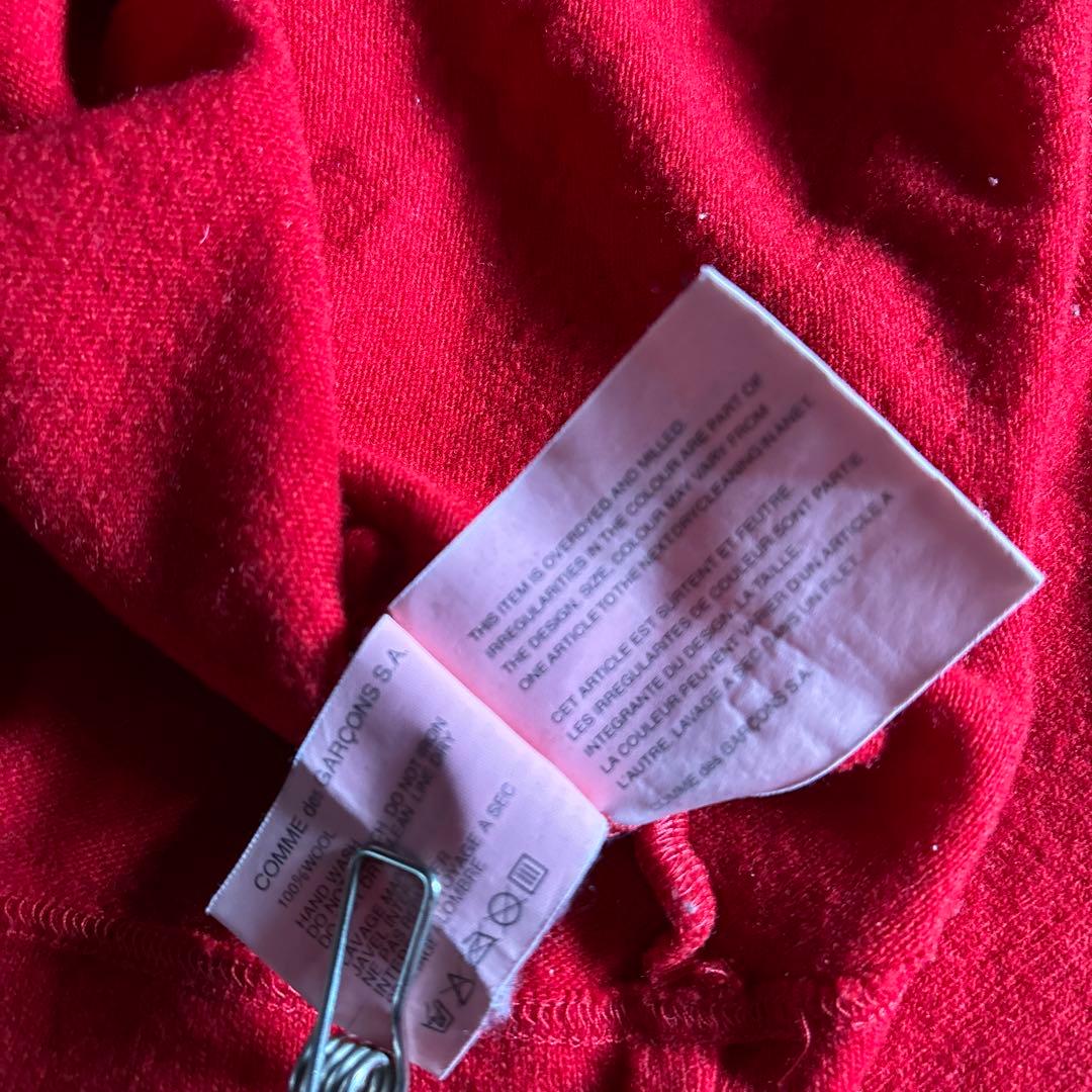 メンズ　コムデギャルソン　ニット