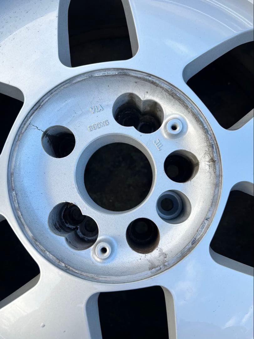 19インチ9.5j＋43 pcd114.3 SSR ヴィエナクライス 2本