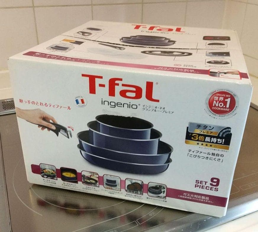 【新品・未使用】ティファール　インジニオ・ネオ　グランブルー・プレミア　セット9