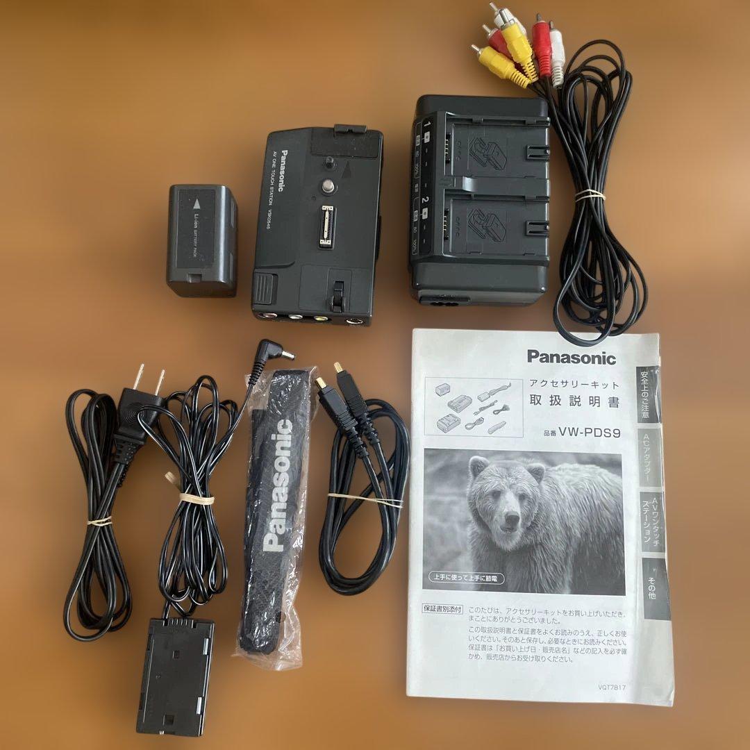 Panasonic NV-C5 ビデオカメラ 本体 付属品