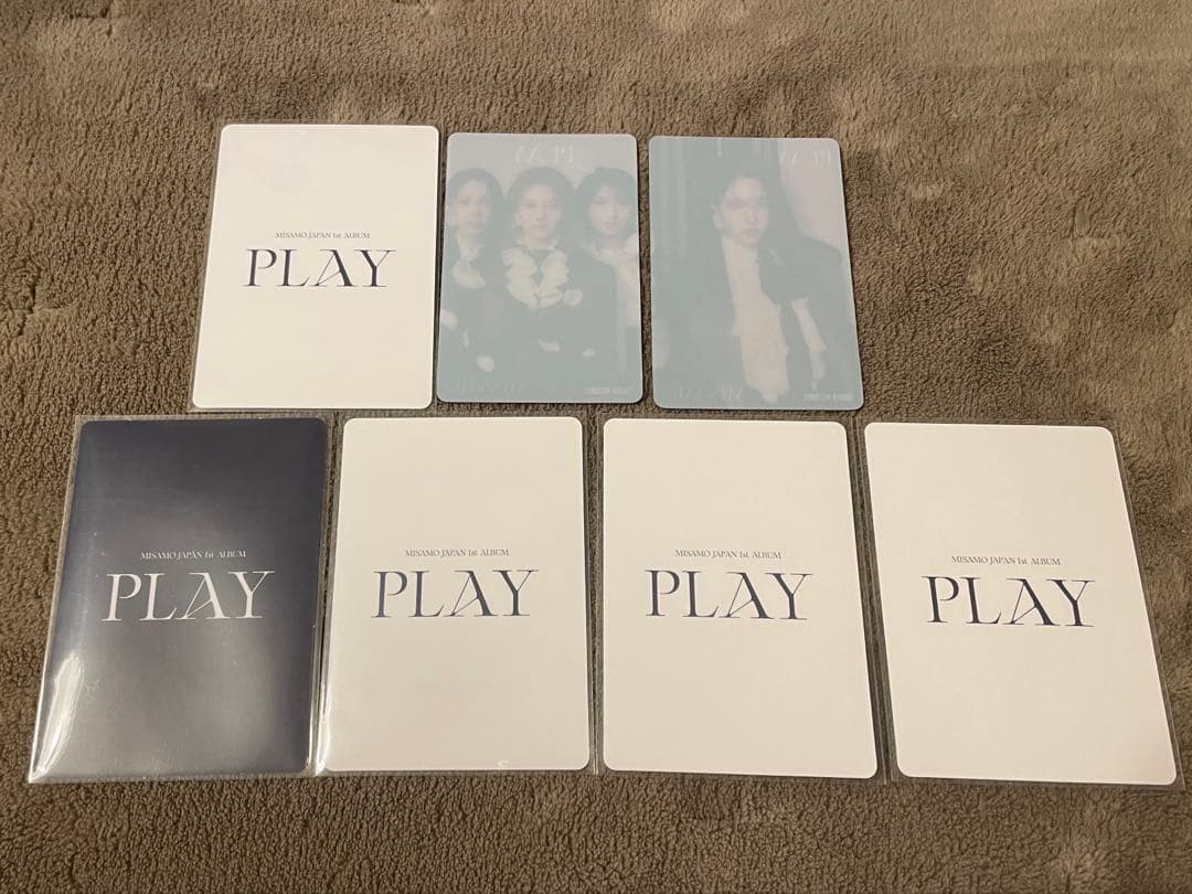 MISAMO PLAY タワレコ　ラキドロ　クリアトレカ　ミナ