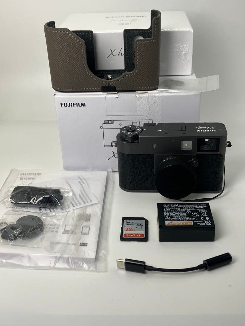 【返品保証・美品】FUJIFILM X-Half 限定モデル ブラック