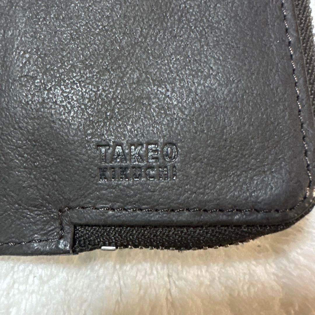【新品】TAKEO KIKUCHI（タケオキクチ） 本革長財布 レザー