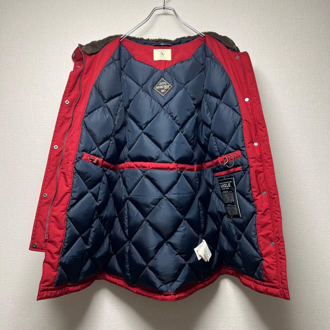 美品✨ AIGLE GORE-TEX ダウンコート ラボリアズ AS 36サイズ
