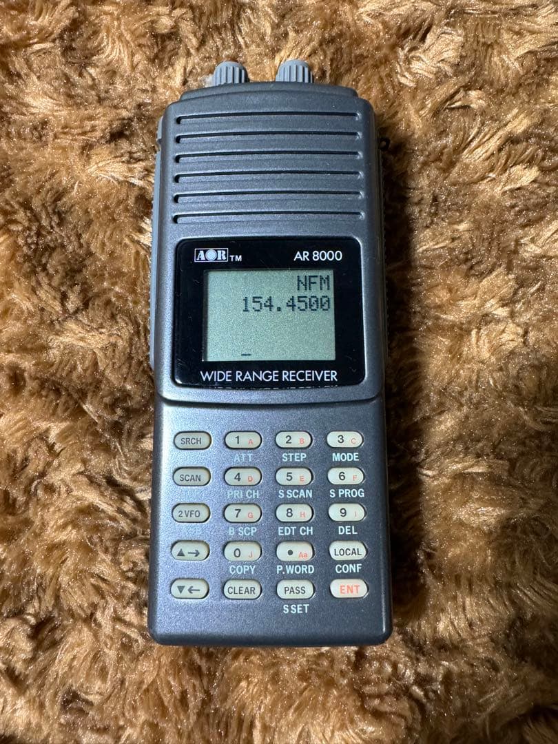 AORのマルチバンドレシーバーAR8000