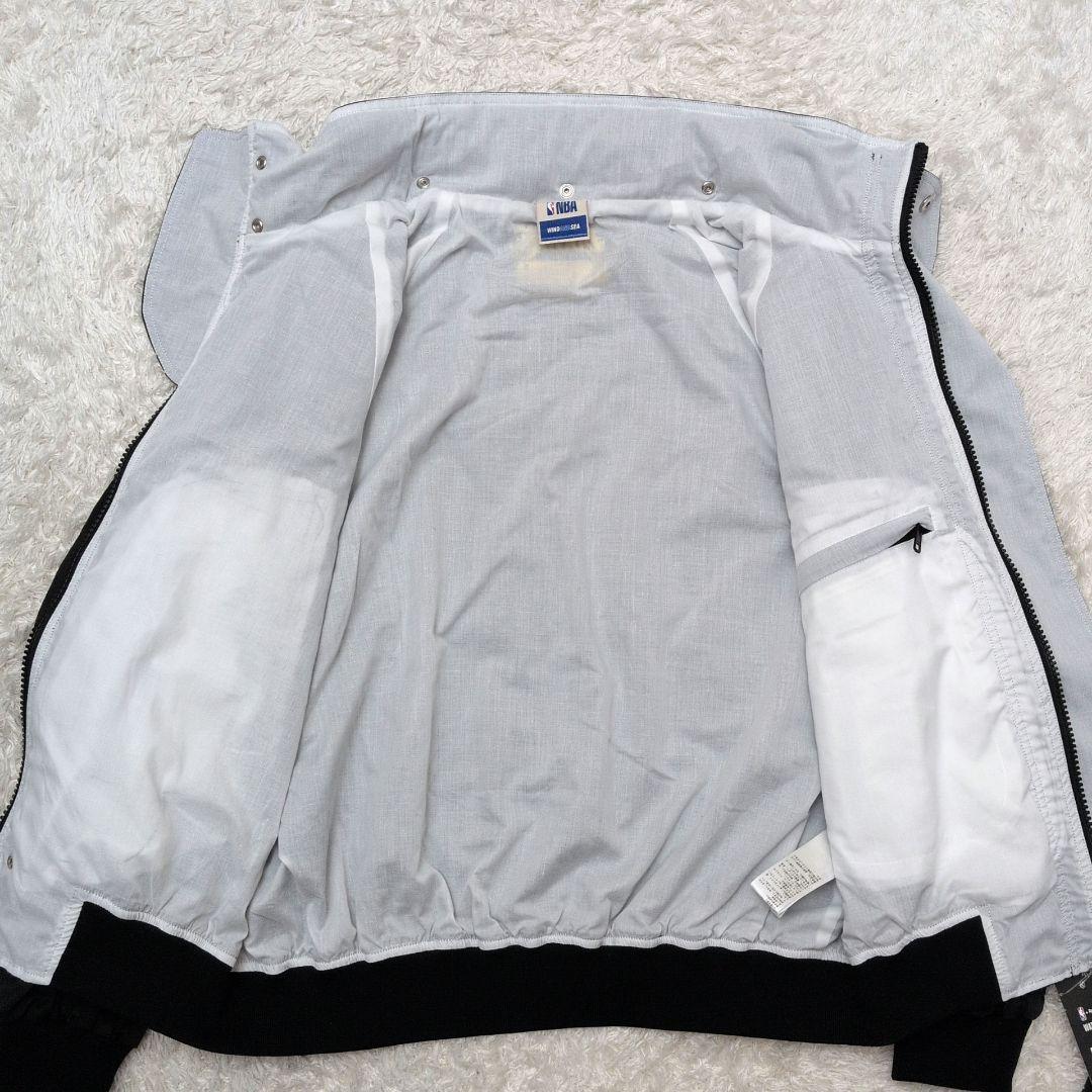 【未使用 タグ付き L相当】ウィンダンシー　レイカーズ　ブルゾン　ワッペン　黒