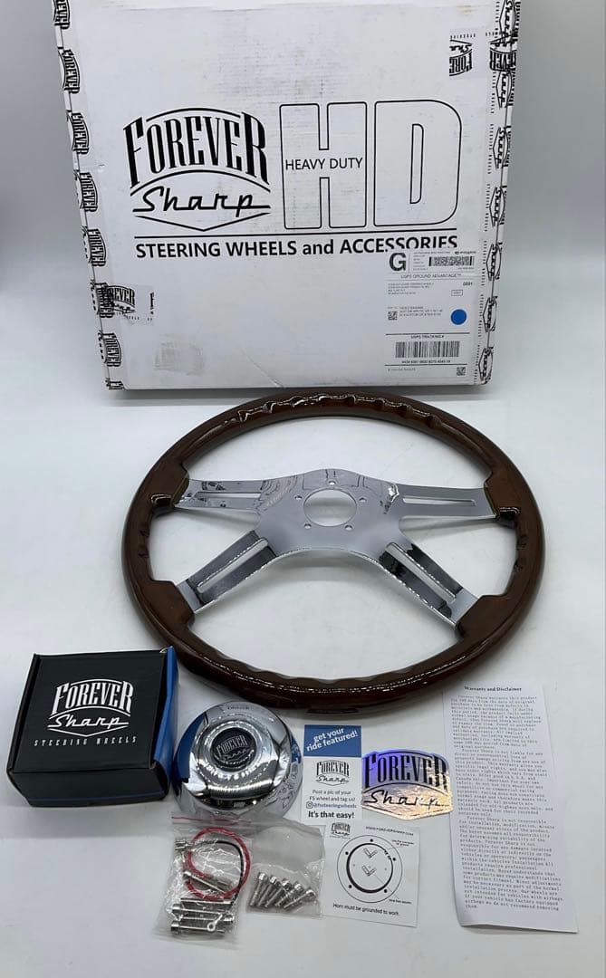 ★未使用品★フォーエバーシャープウッドハンドル 45cm （18インチ）