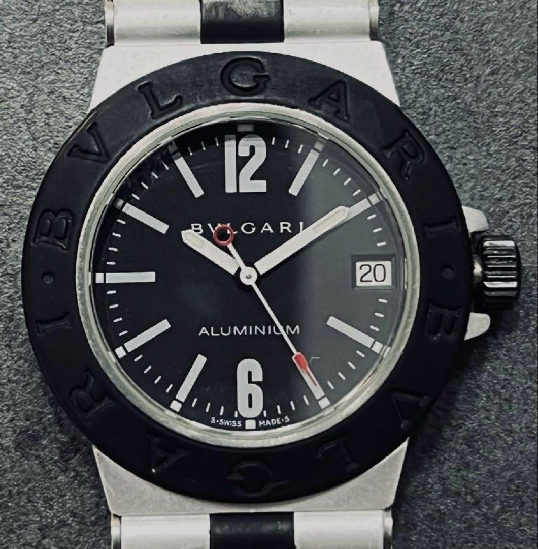 希少　BVLGARI アルミニウムAL32TA BLACK ANA限定仕様