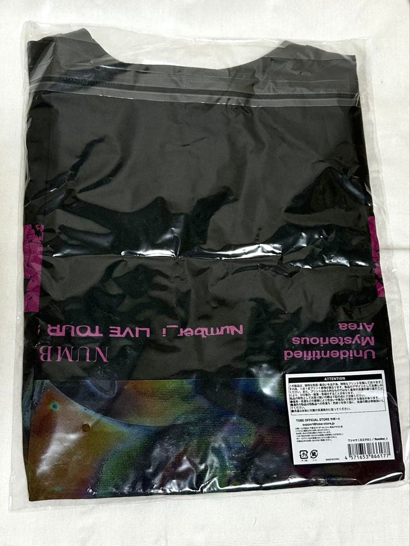 Number_i LIVE TOUR No.Ⅱ Tシャツ スミクロ