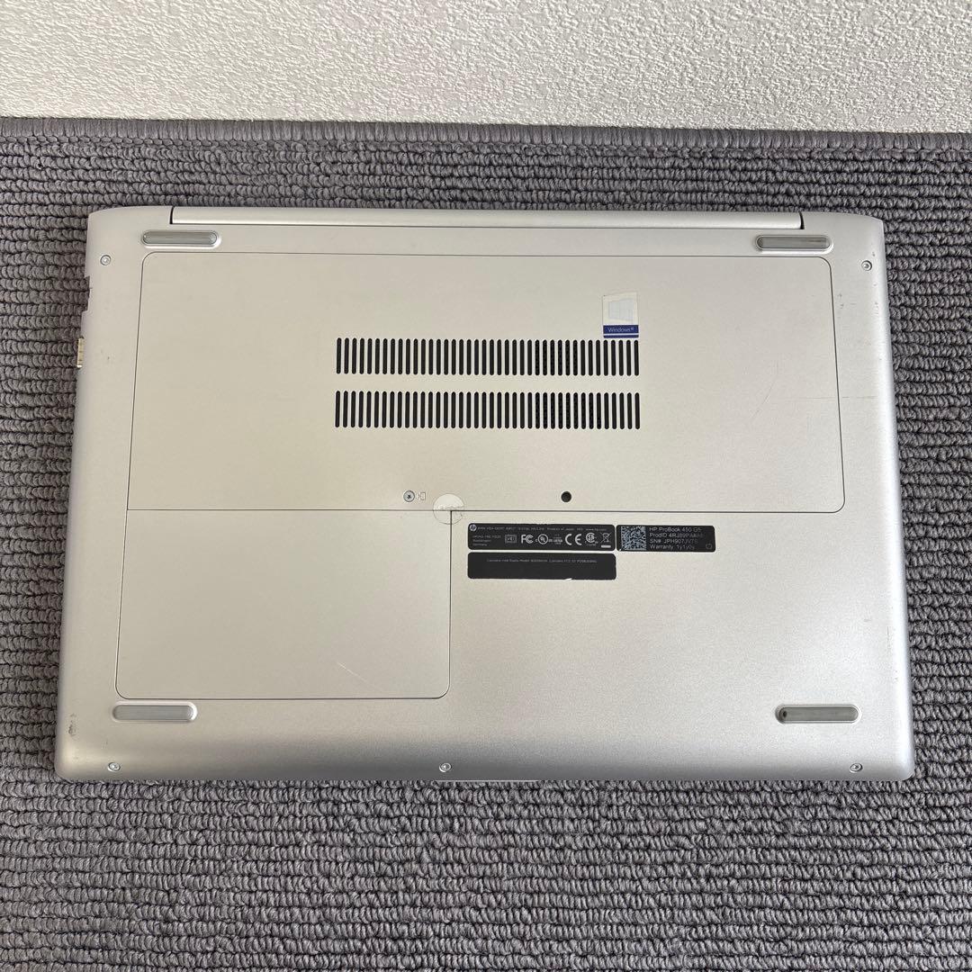 HP ProBook 450 G5 i5-7200U メモリ8GB#M6910
