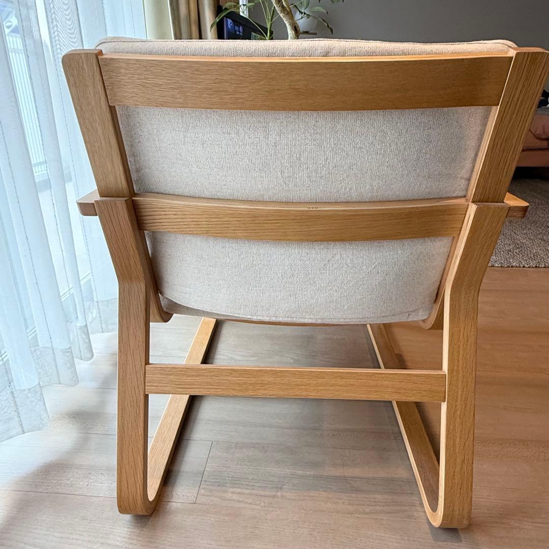 無印良品　リビングでもダイニングでもつかえるソファチェア