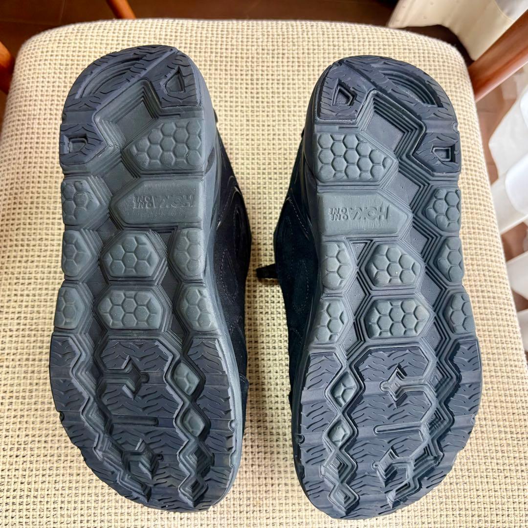 靴 HOKA ONE ONE CLIFTON SUEDE black