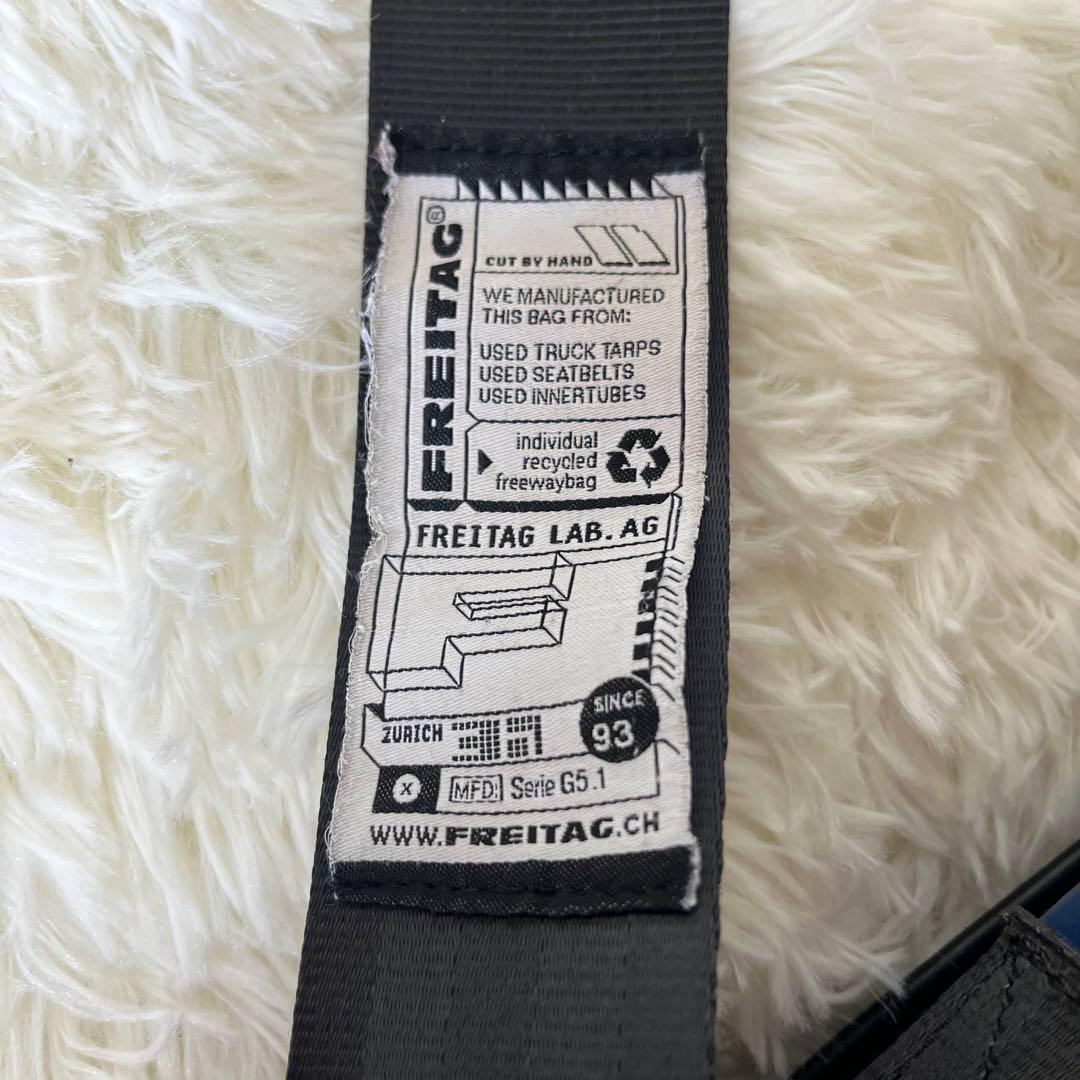 希少 フライターグ F14 DEXTER メッセンジャーバッグ ブルー