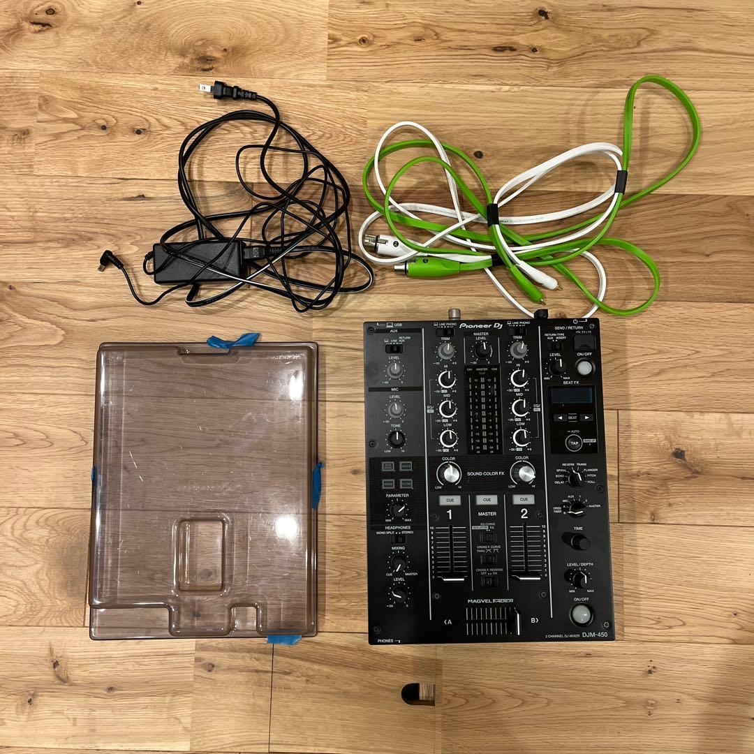 D*！様 Pioneer DJミキサー DJM-450 本体＋おまけ