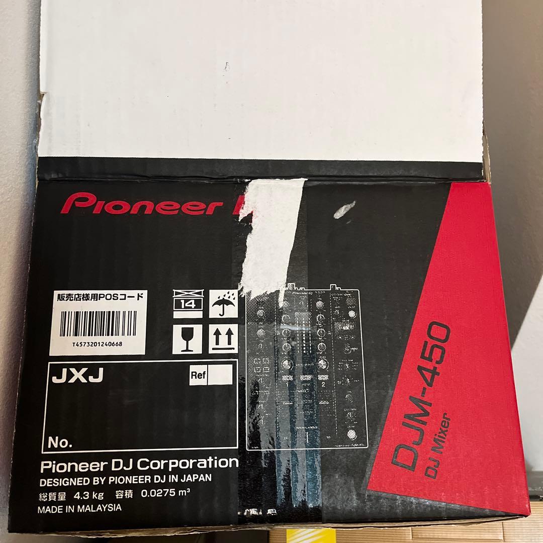 D*！様 Pioneer DJミキサー DJM-450 本体＋おまけ