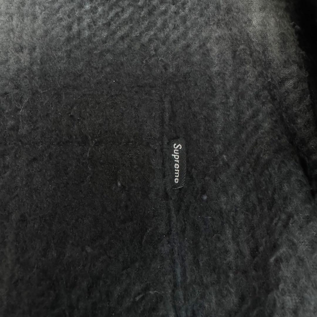 トップス Supreme shadow plaid fleece shirt Black
