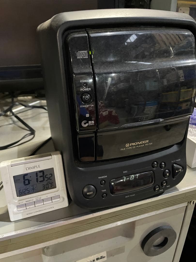 ★ CDプレイヤー PIONEER PD-F25 25枚 収納 ファイルタイプ