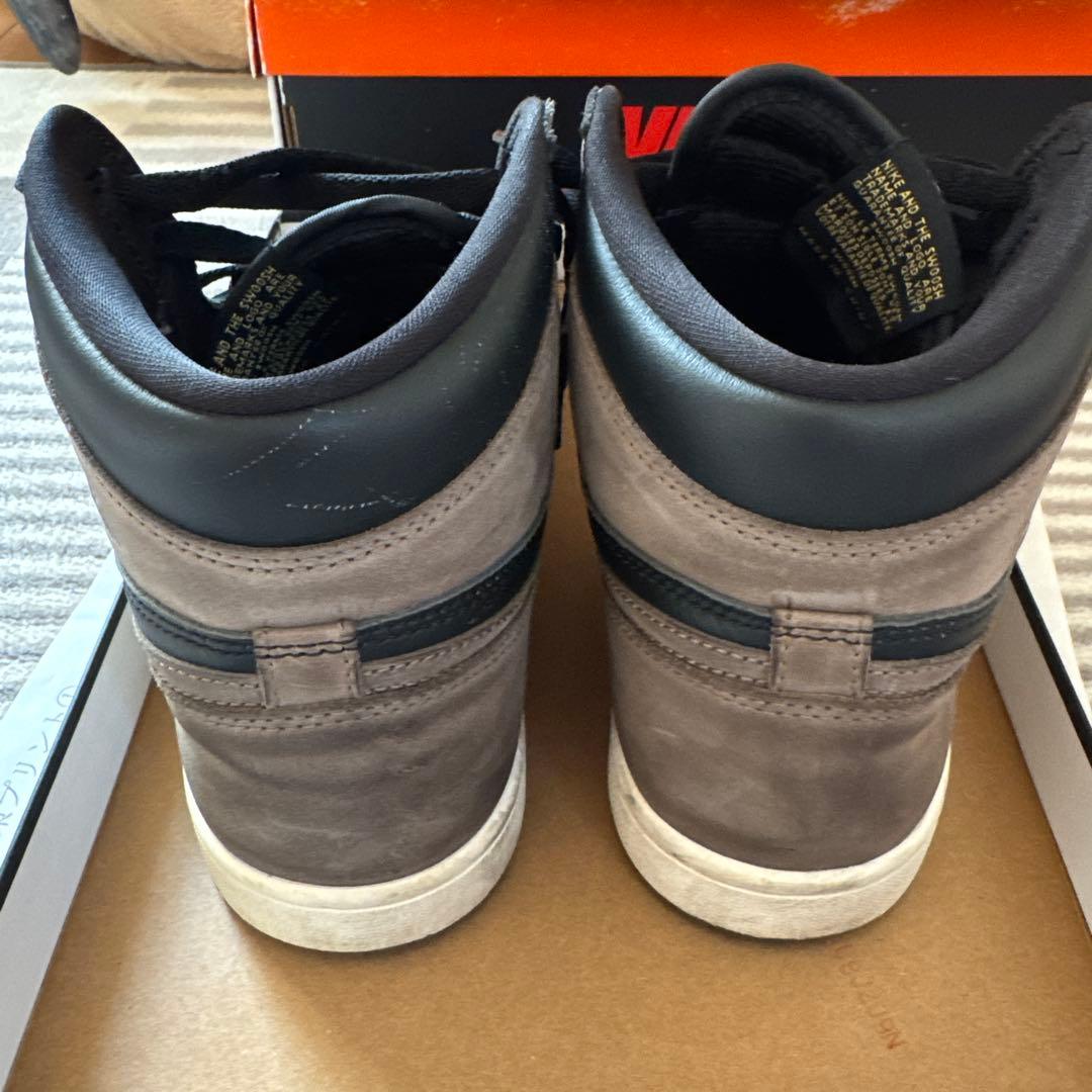 Nike Air Jordan ハイカットスニーカー ブラック/グレー