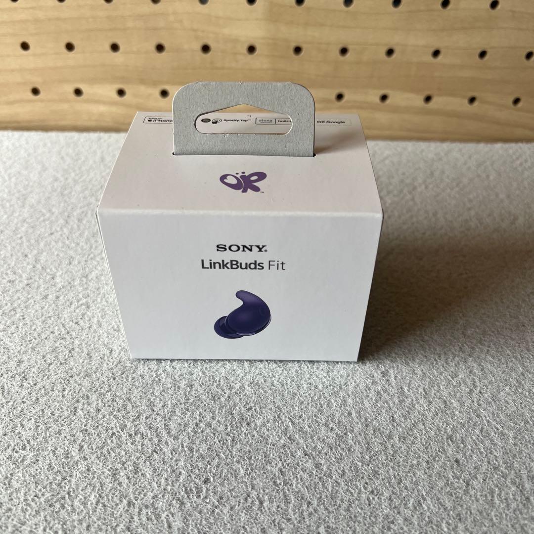 SONYワイヤレスイヤホン　 LinkBuds Fit バイオレット