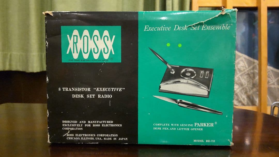 スペースエイジ ロス・エレクトロニクス・コーポレーション製AMラジオ