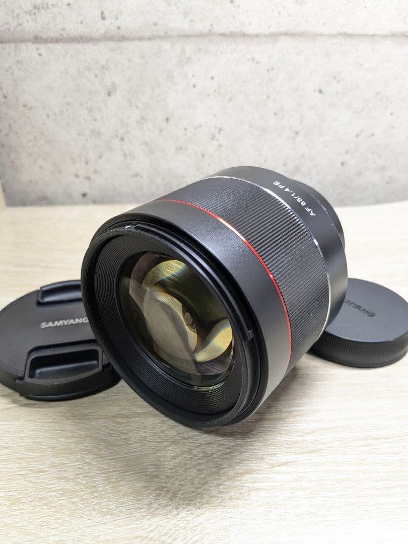 ★未使用級★SAMYANG サムヤン AF 85mm F1.4 FE 元箱