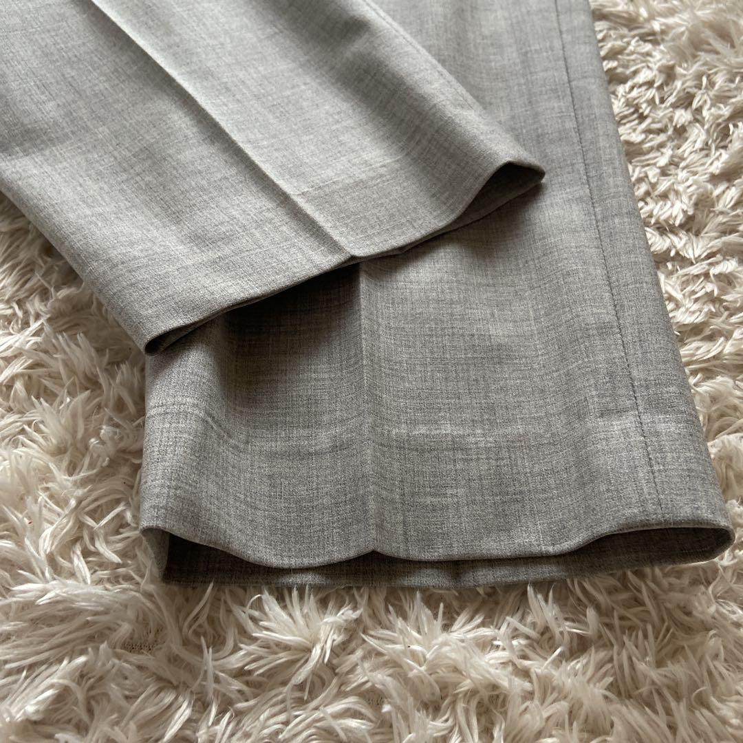 美品　大きいサイズ42/44 セオリーリュクス　パンツスーツ　エグゼクティブ　灰