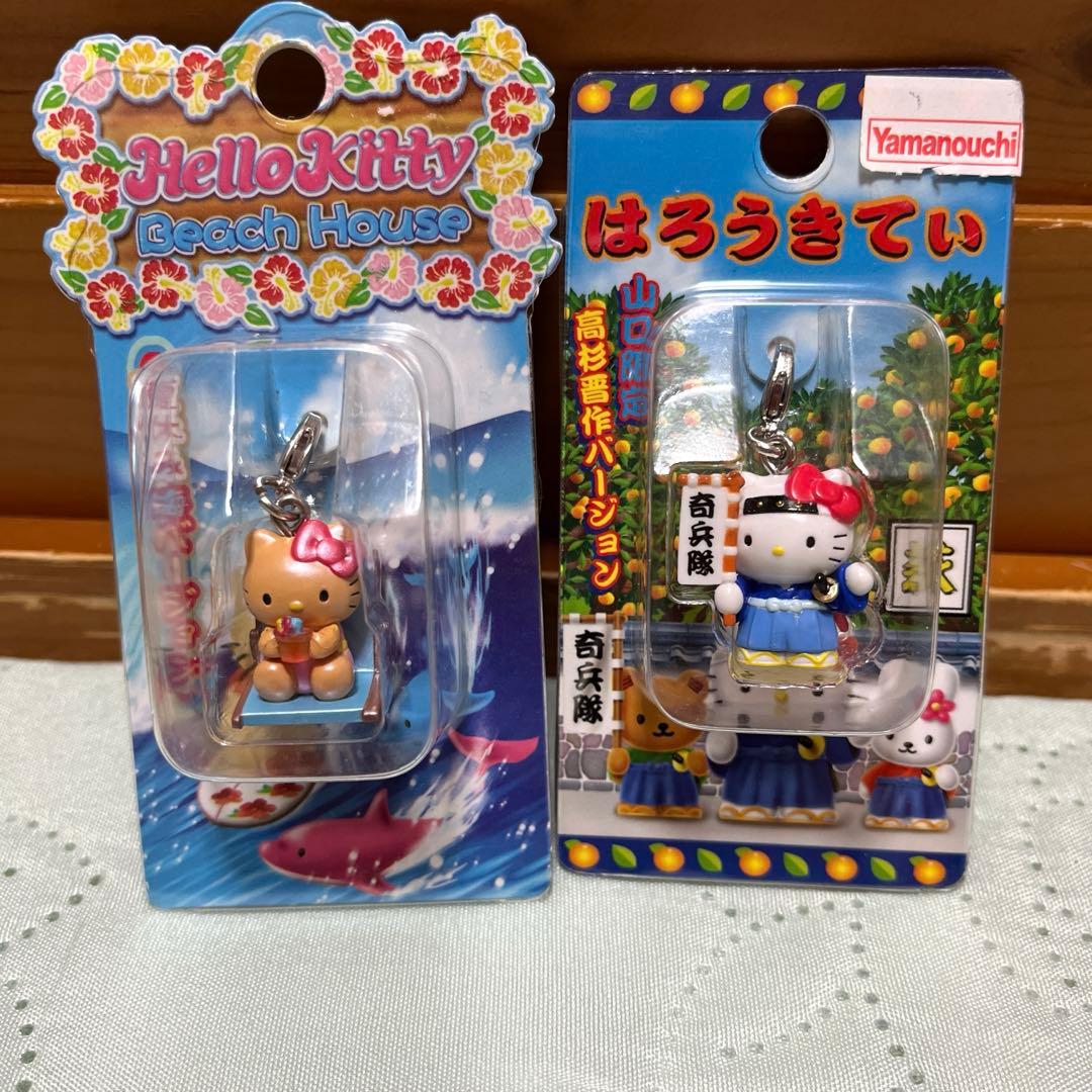 Hello kitty(ハローキティ) 根付け ストラップ他(平成キティ)64個