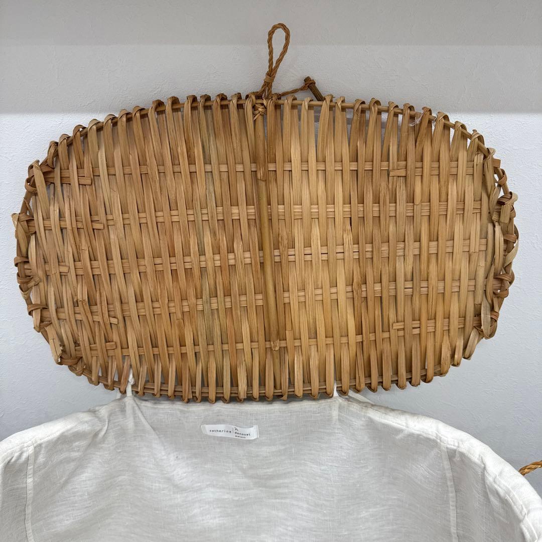 カトリーヌ ドゥヌアル ラタン バスケット