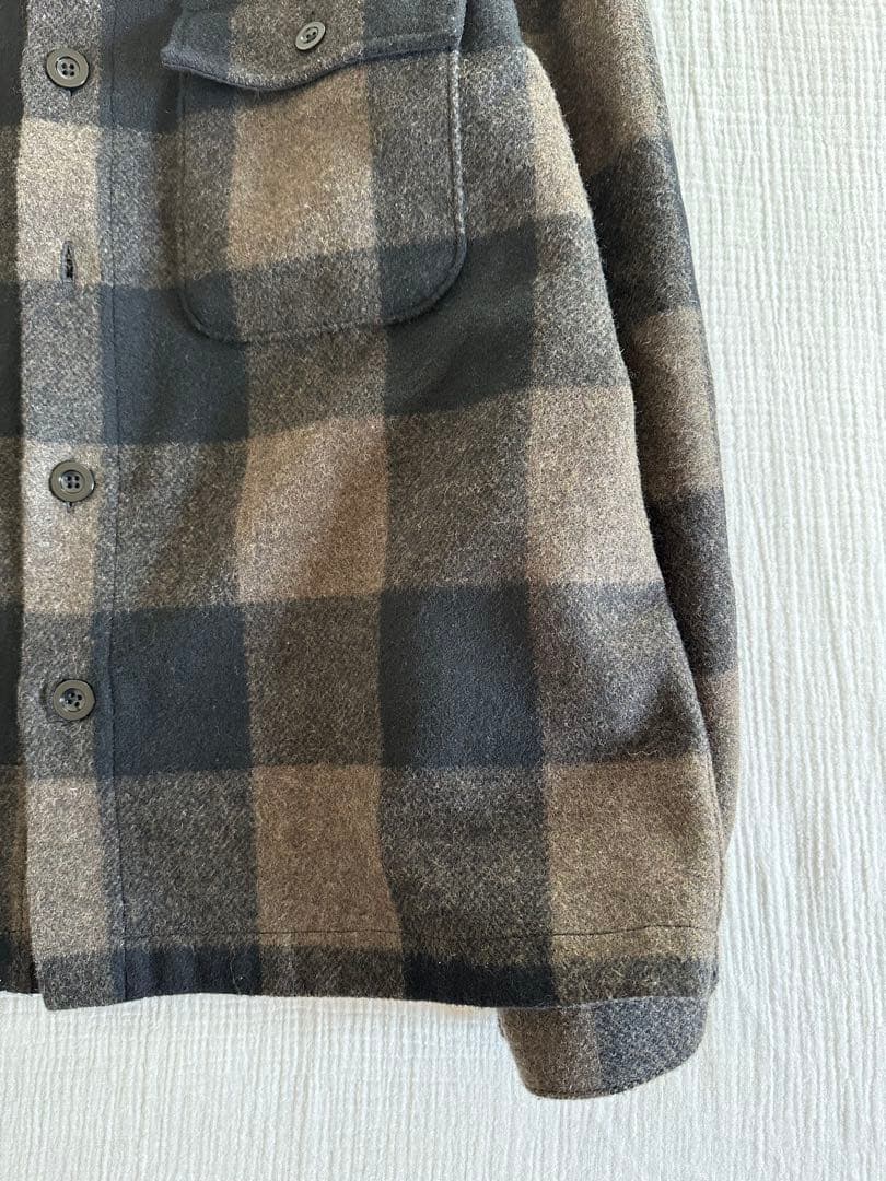 ジャケット・アウター KAJA WOOL BUFFALO CHECK CPO JACKET