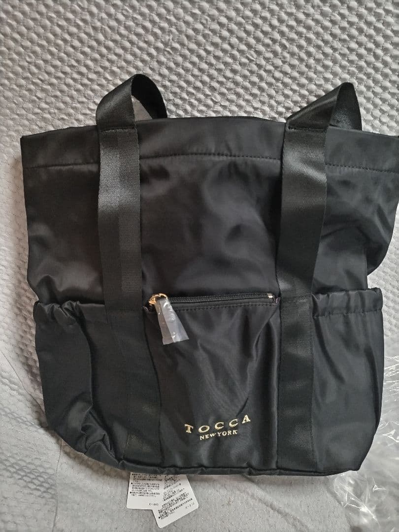 新品未使用　TOCCA 2WAY ショルダーバッグ ブラック