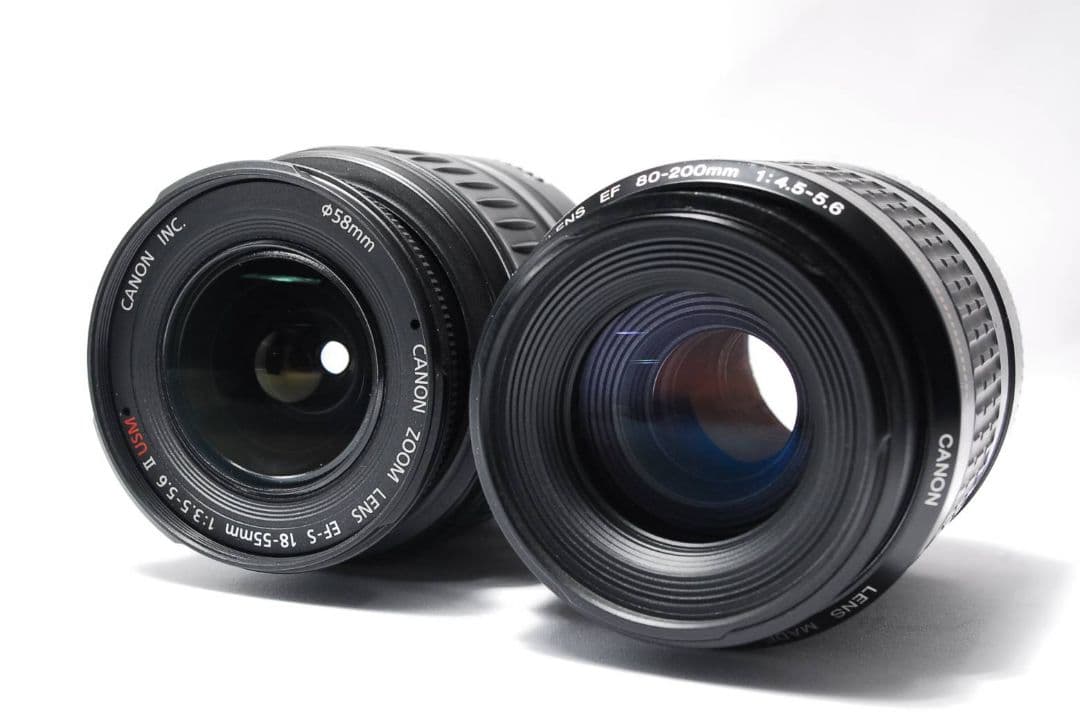 ♥望遠レンズ付♥Canon Kiss X4☆一眼レフカメラ☆美品☆Wレンズ