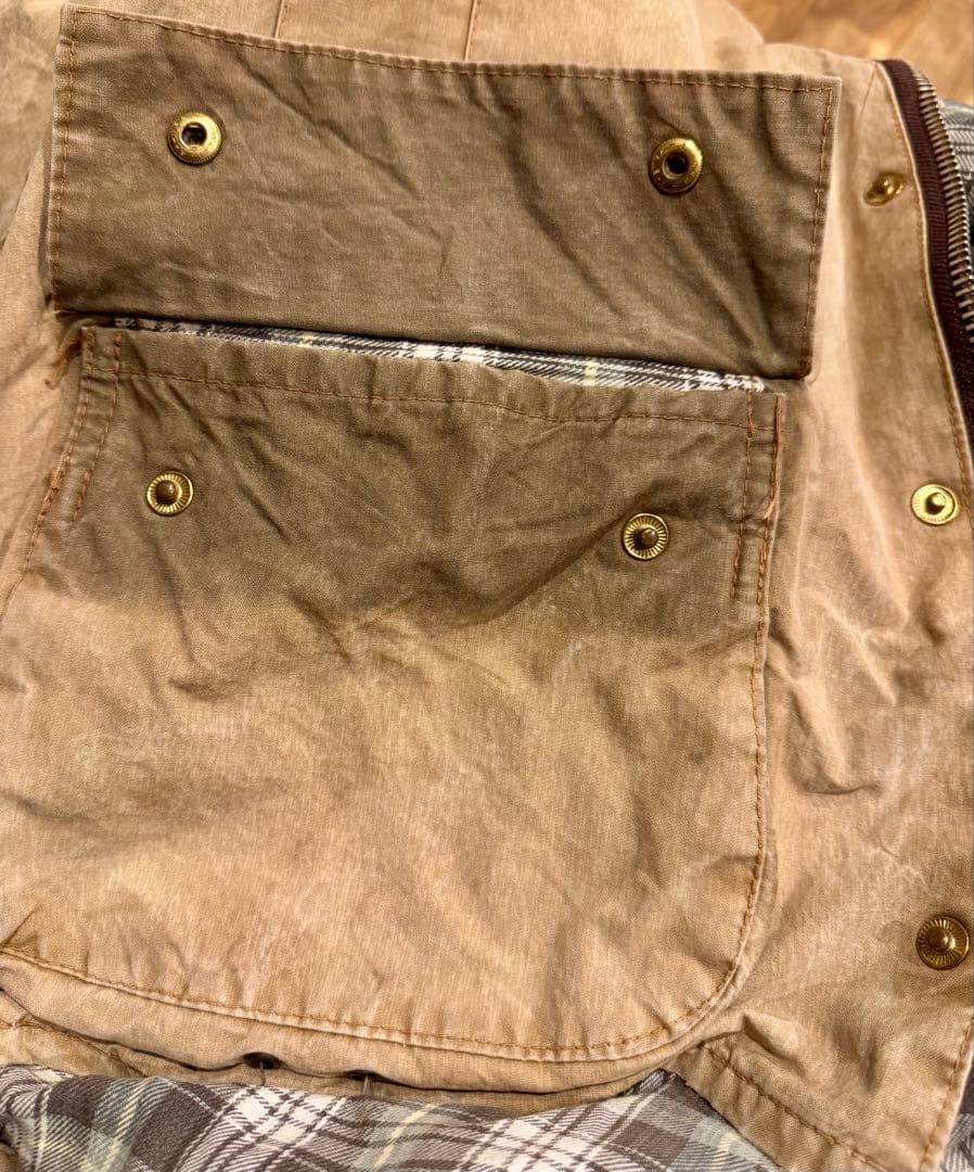 【入手困難】Barbour Moorland オイルジャケット L ブラウン