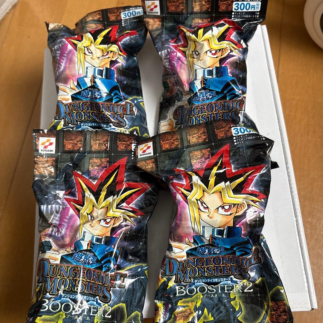 遊戯王　ダンジョンダイスモンスターズ　ブースター2 4個セット