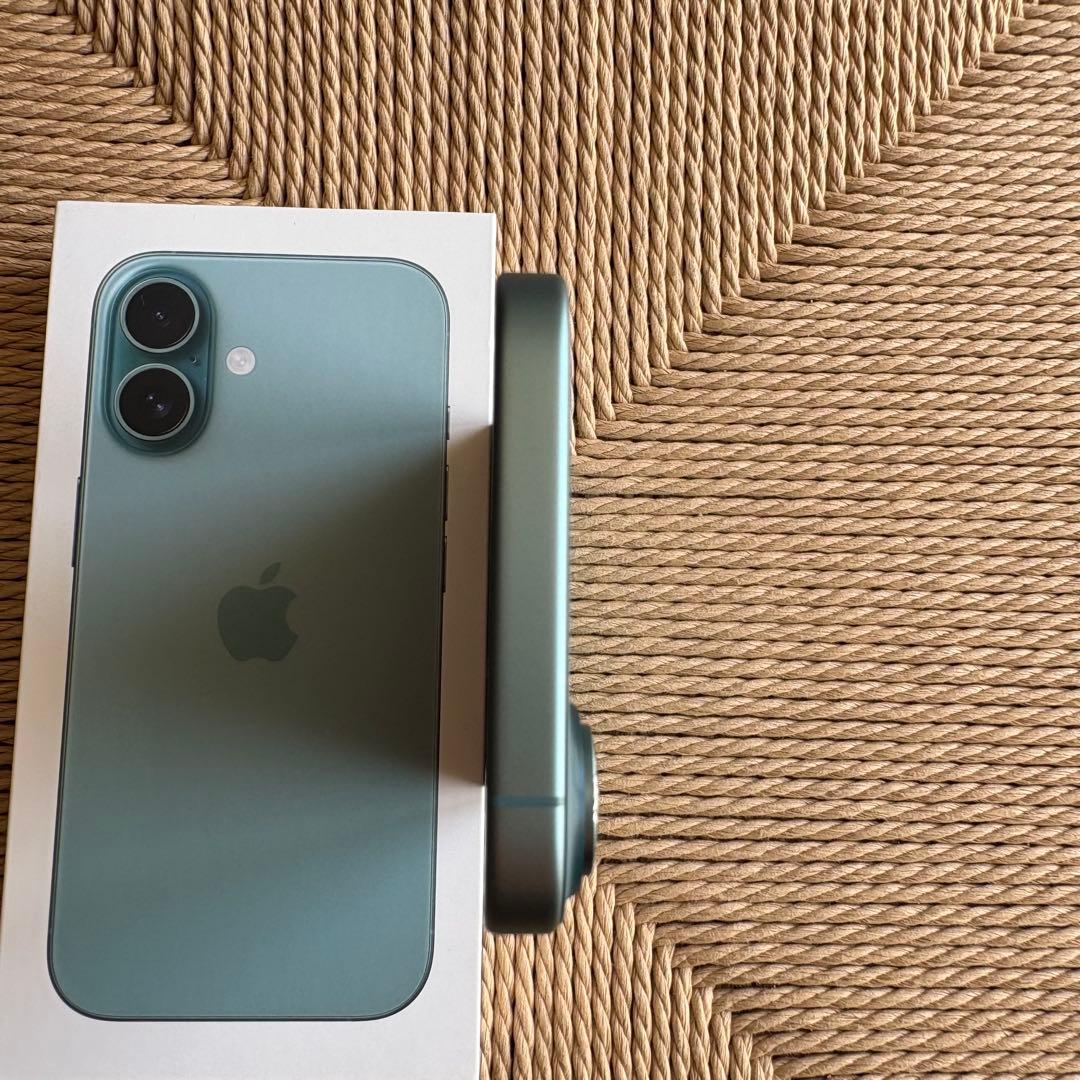 Apple iPhone16 256GB ティール 99%
