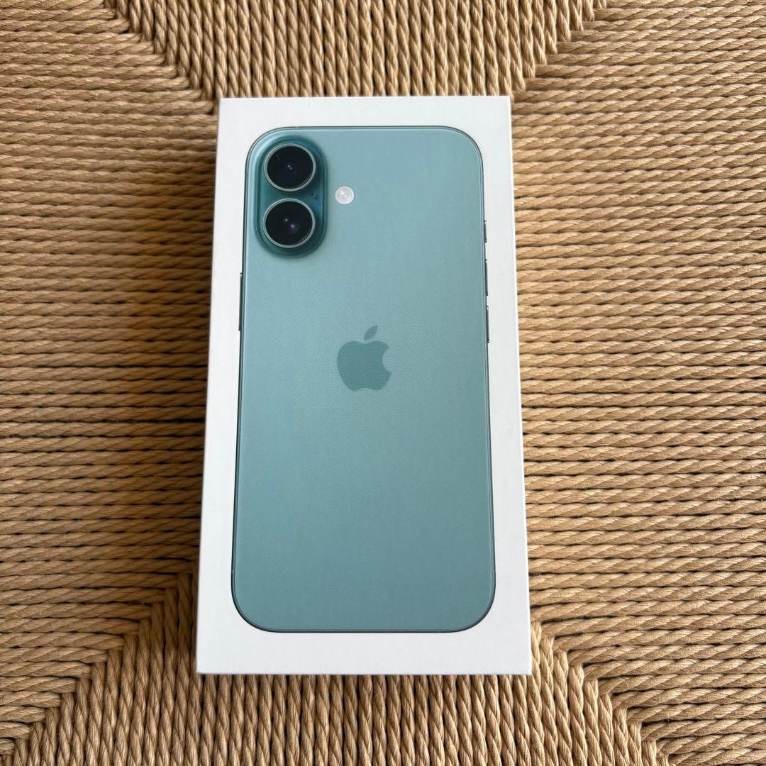 Apple iPhone16 256GB ティール 99%