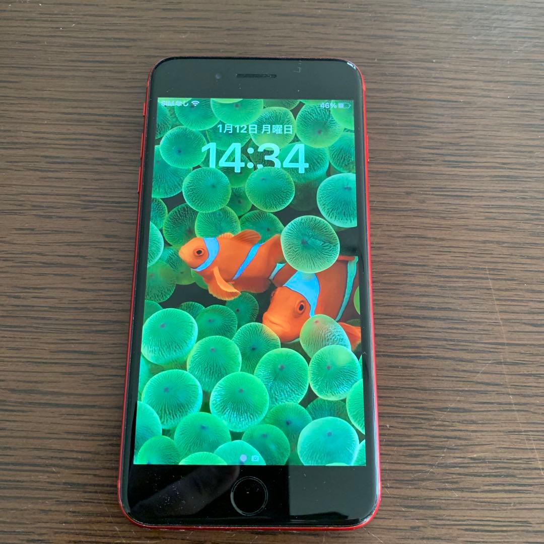 Apple iPhone 8 Plus レッド