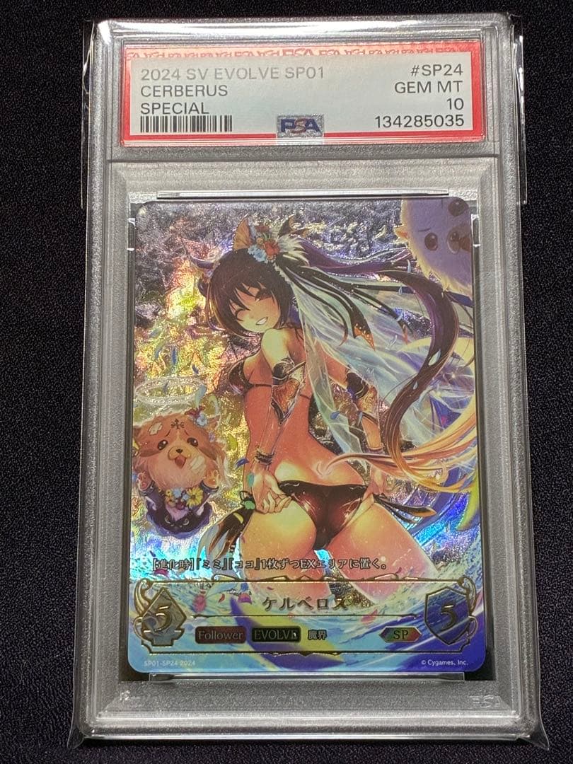 PSA10 ケルベロス 進化後 SP シーサイドメモリーズ シャドウバース