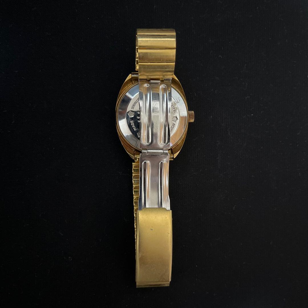 SICURAゴールド アンティークアナログ時計