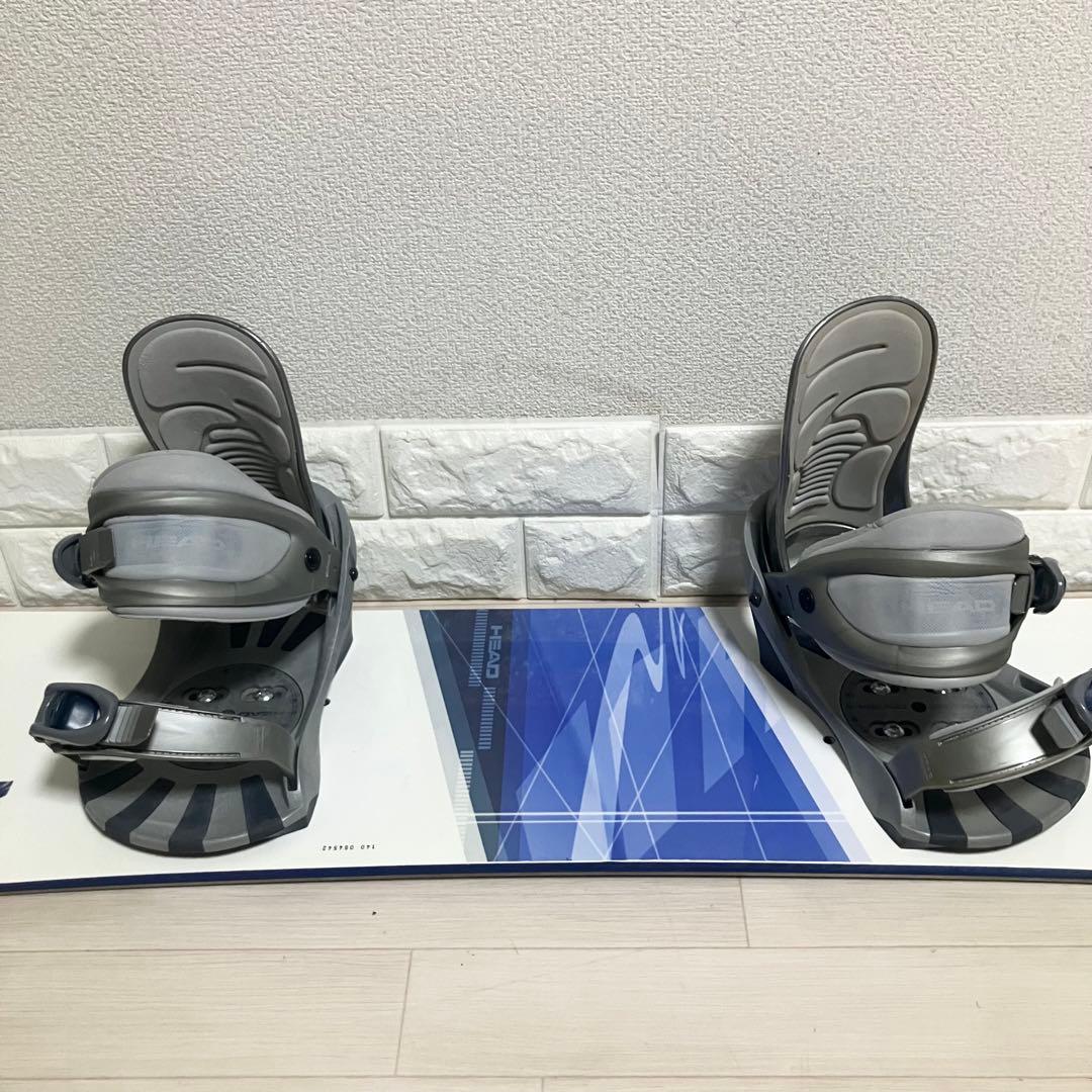 HEAD TRUE ヘッド スノーボードセット140cm/バインディング約M