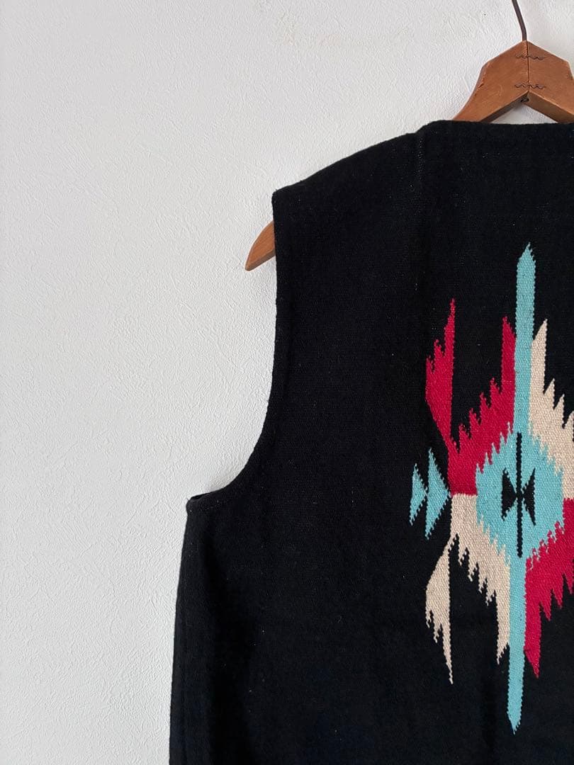 Indian Motorcycle ベスト　チマヨベスト　ネイティブ　ブラック