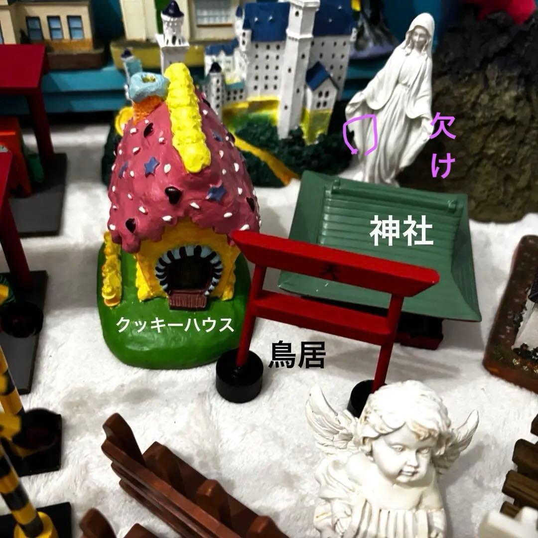 箱庭療法　心理療法　ミニチュア　約22万円相当　砂箱　潤砂　希少　河合隼雄