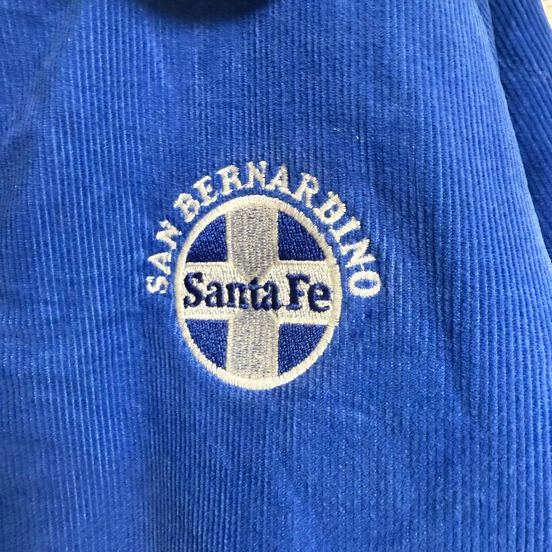 激レア◎90s◎vintage◎USA製◎企業物◎青◎厚手ブルゾン◎コーデュロイ