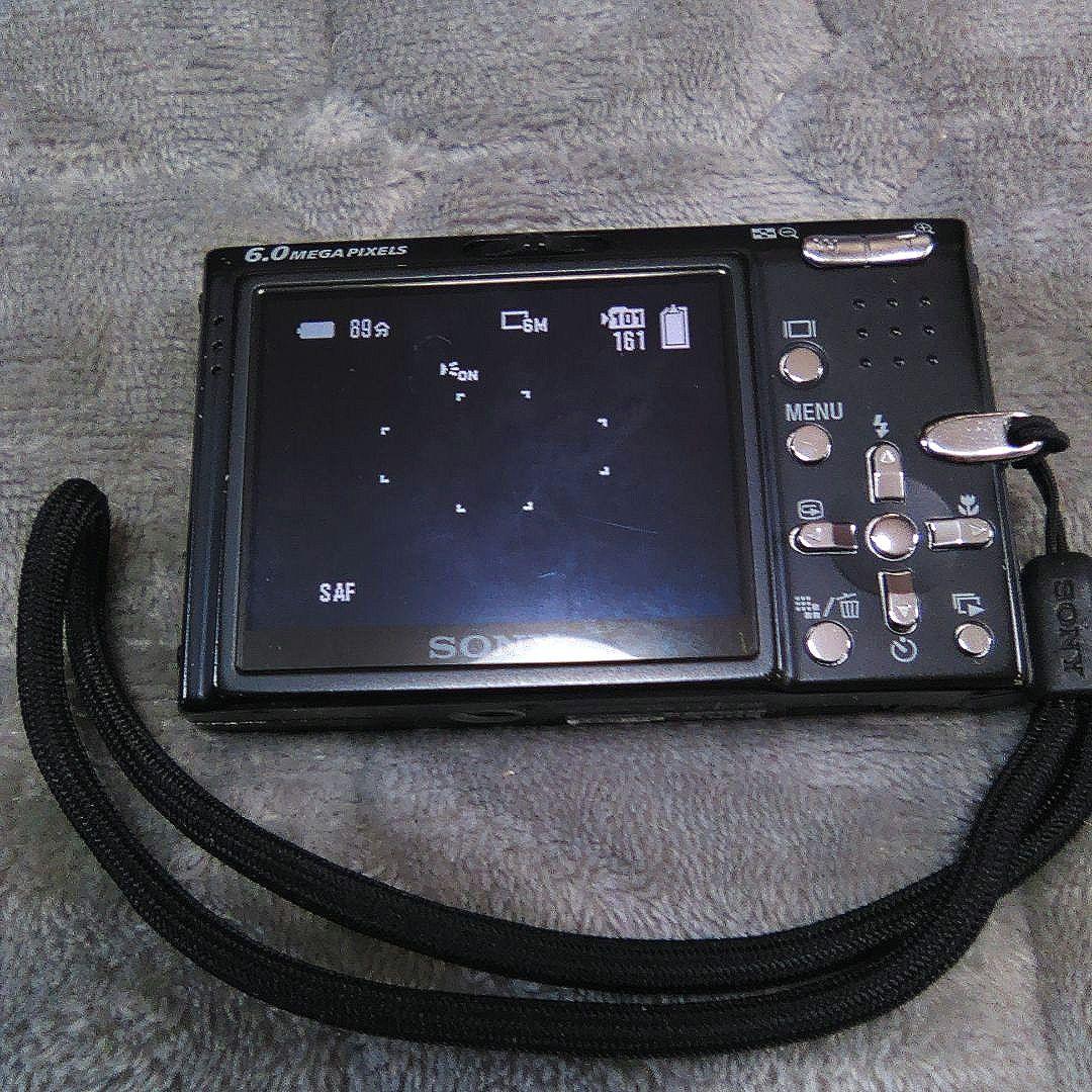 SONY DSC-T9 デジタルカメラ サイバーショット 黒色 完動品 美品