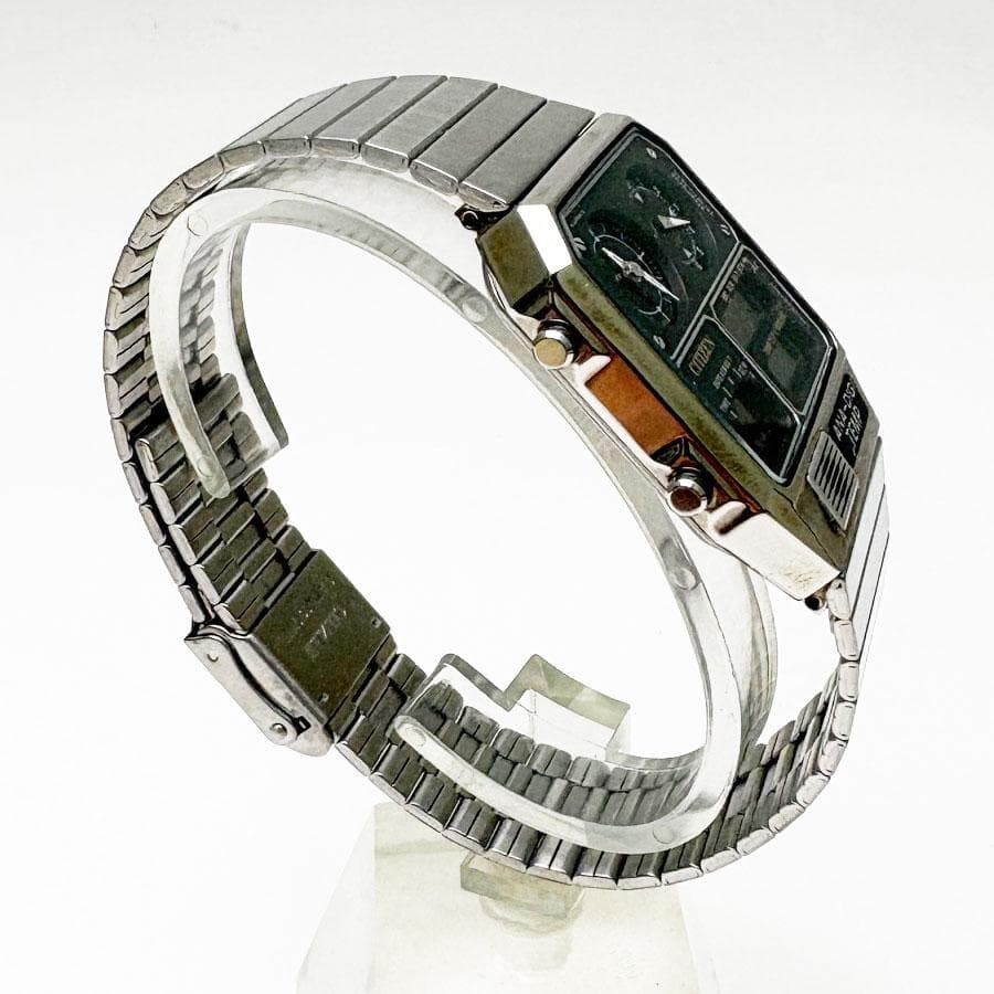 CITIZEN ANA-DIGI TEMP 腕時計 アナデジテンプ ブラック