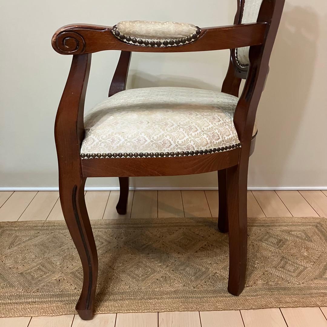 風雅0082様　猫脚 アンティーク クラシック アームチェア 椅子 チェア