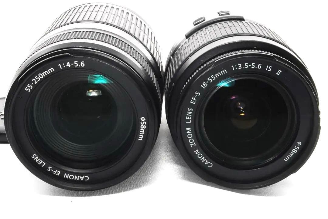 美品手振れ補正付きCanon Kiss X5 ダブルレンズセット