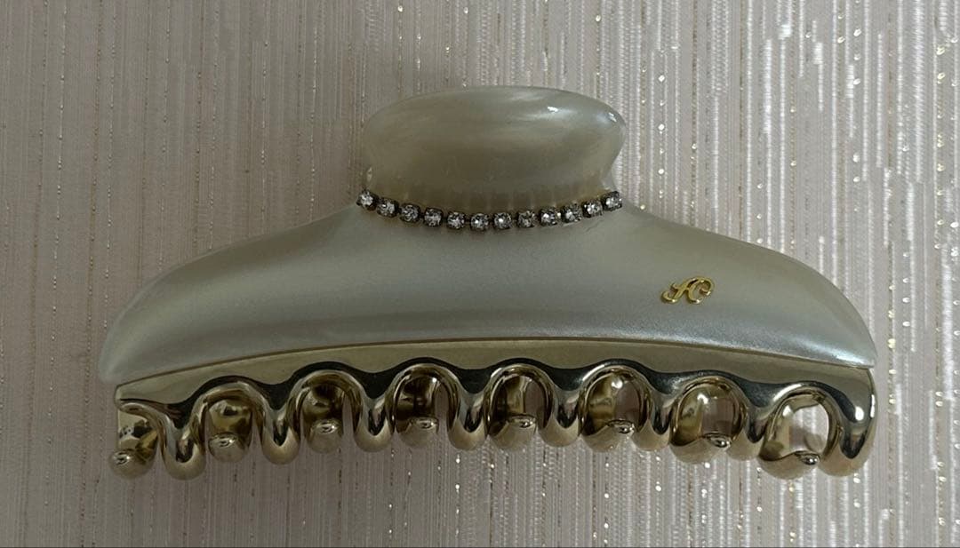 【ピース】accaニューコラーナ クリップ Lサイズ　パールホワイト