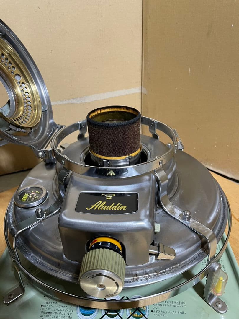 Aladdin　アラジンストーブ39型　ブルーフレームカスタム